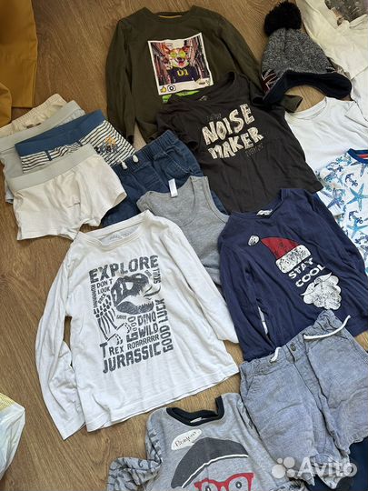 Большой пакет вещей для мальчика 3-4 года