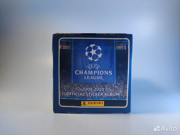 Наклейки panini Лига Чемпионов 2009-10 50 пакетов