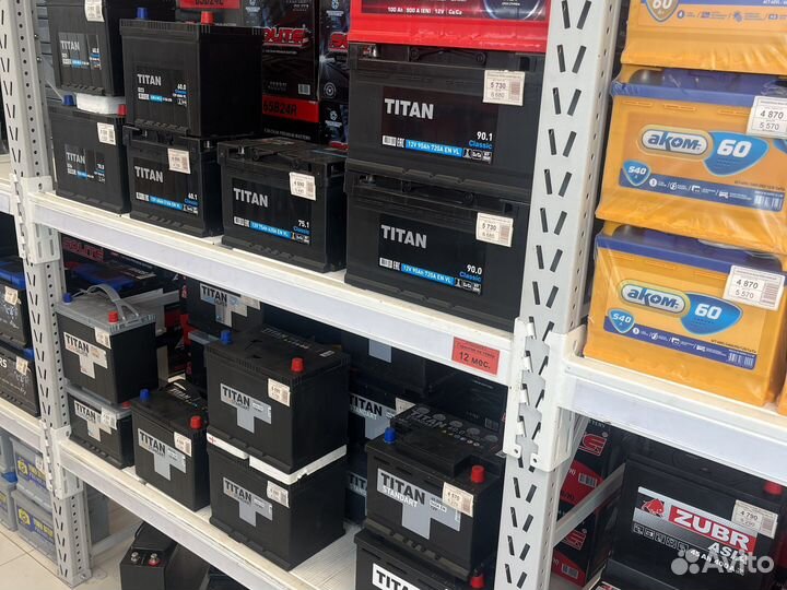 Аккумулятор Titan 60Ah 540а О/П