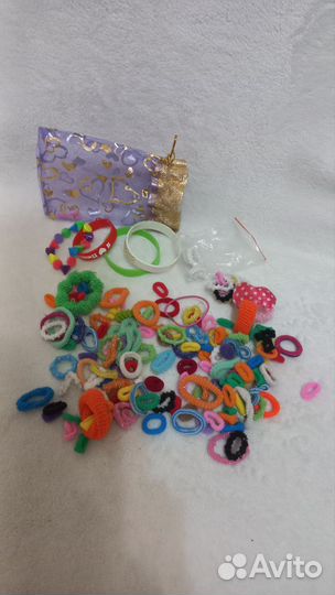 Резинки для волос, браслеты