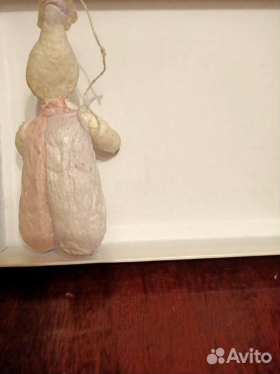 Ватные елочные игрушки СССР