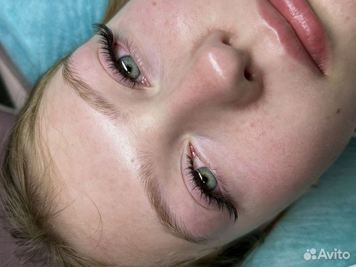 Наращивание ресниц на дому