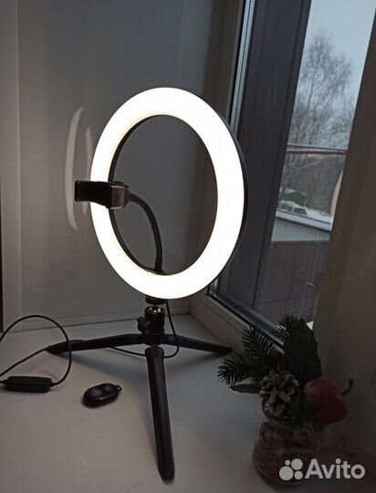 Кольцевая лампа 26 см