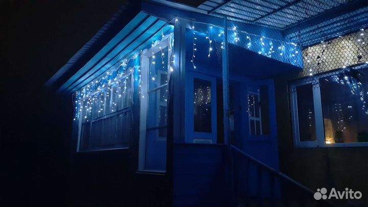 Уличная гирлянда бахрома