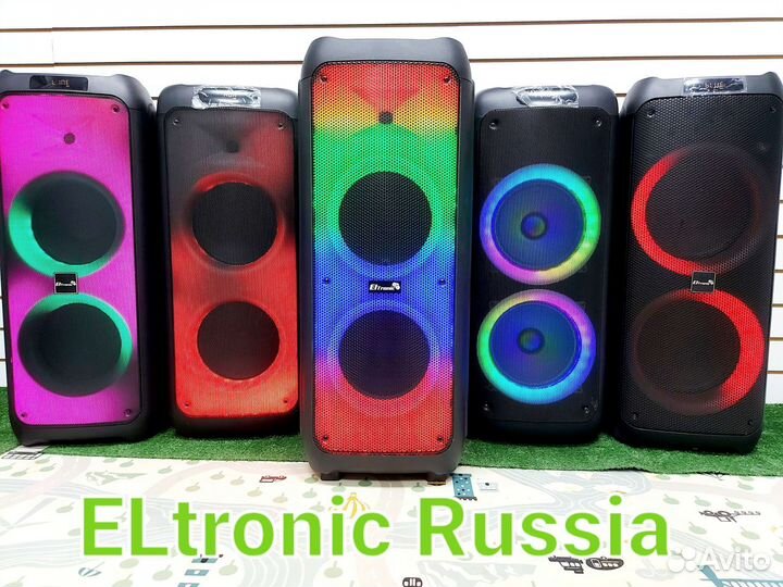 Eltronic 20-53 fire BOX 1200 колонка + 2 микрофона