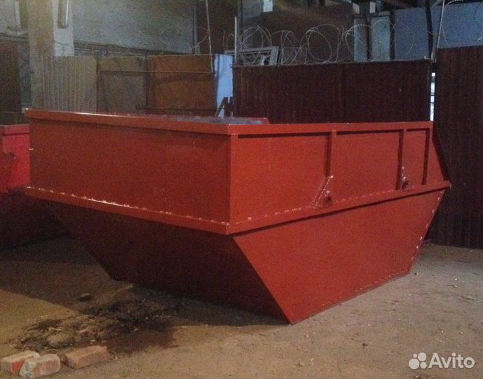 Вывоз мусора Бункер для мусора 8м3 1,1м3 Продажа