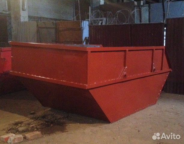 Вывоз мусора Бункер для мусора 8м3 1,1м3 Продажа