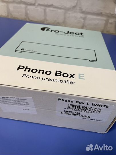 Фонокорректор Pro-Ject Phono Box E (Новый)