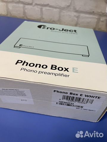 Фонокорректор Pro-Ject Phono Box E (Новый)