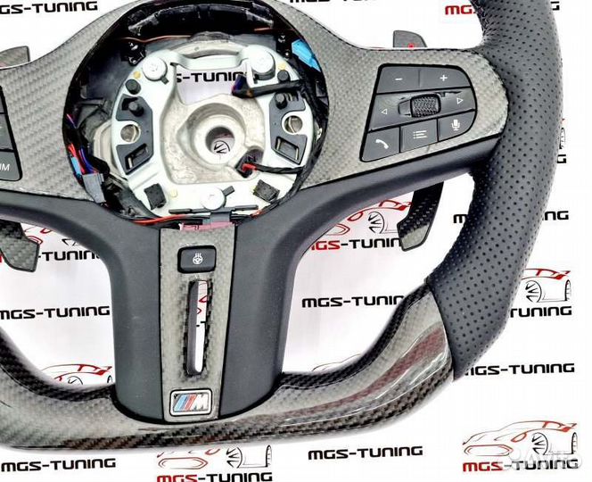 Руль с подогревом BMW X5 G05 стиль M карбон X5M