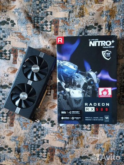 Rx 580 4gb nitro +