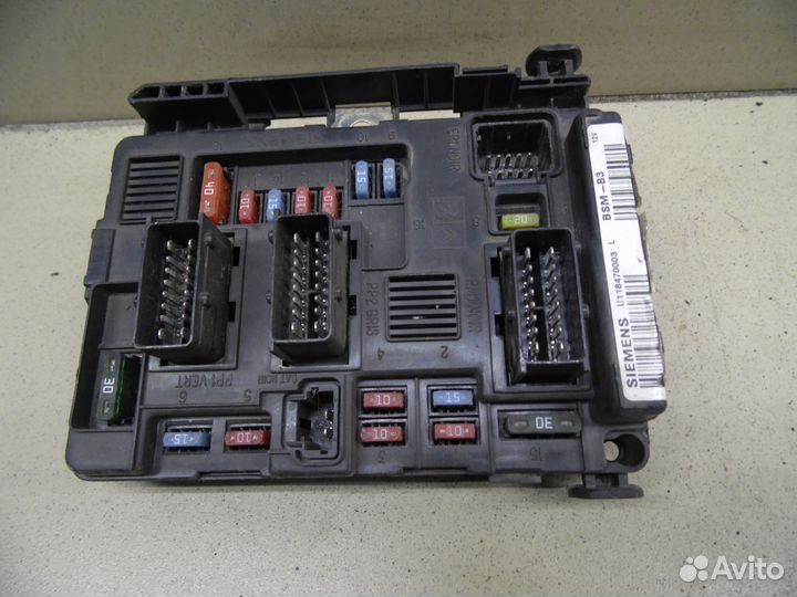 Блок предохранителей 206 1998-2012