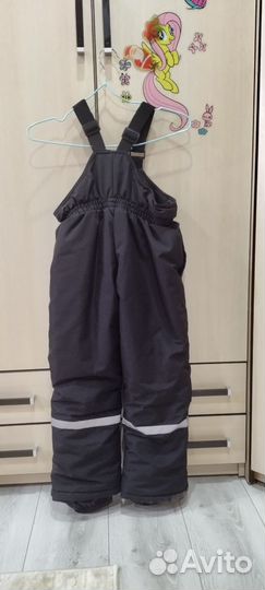 Зимний костюм для девочки 116+