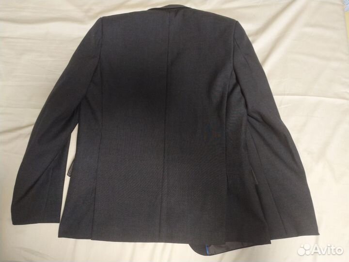 Пиджак серый 134 школьный для мальчика