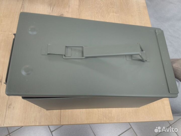 Ящик под патроны армии США оригинал, сталь, олива