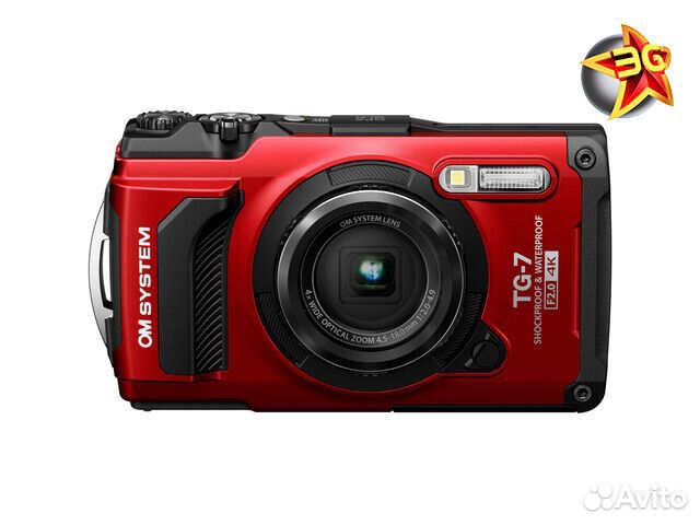Фотоаппарат Olympus Tough TG-7 Red