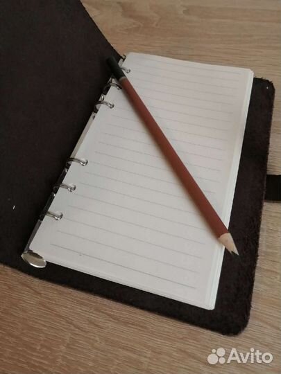 Блокнот ручной работы из натуральной кожи