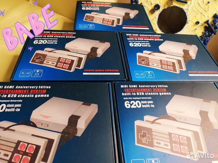 Игровая приставка 620 игры денди