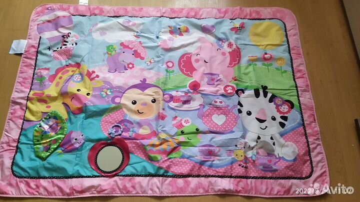 Большой развивающий коврик fisher price