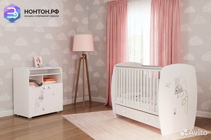 Комод French 1270 amis белый