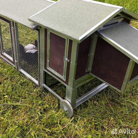 Курятник с гнездом перекати поле