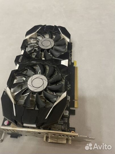 Видеокарта gtx 1050 ti msi