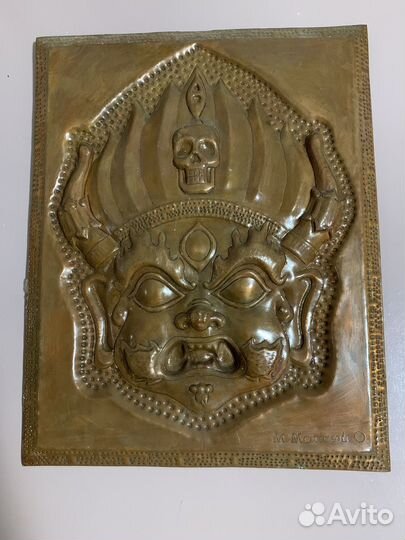 Монгольская чеканка винтаж
