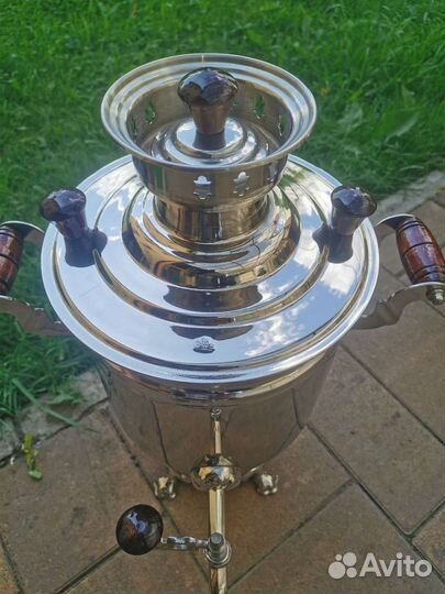 Самовар 7л на дровах(шишках)