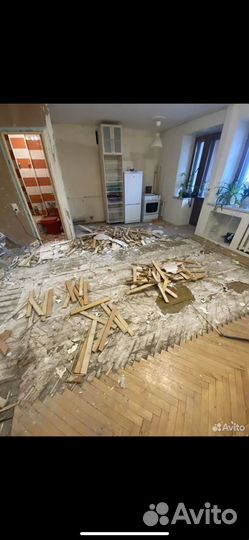 Демонтаж любой сложности-вывоз мусора