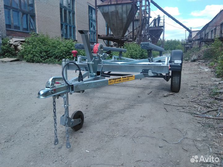 Прицеп Курганский Водник 8213 А5 Оцинкованный