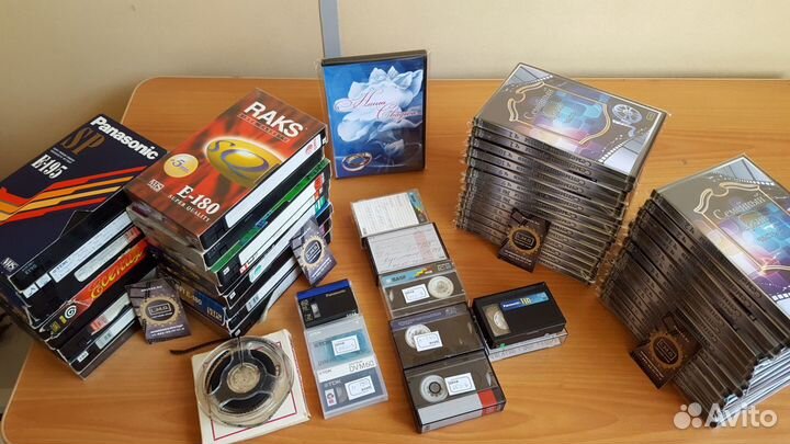 Оцифровка видеокассет аудиокассет кинопленок