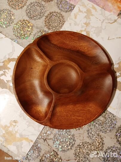 Менажница из дерева