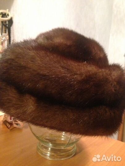 Шапка норка женская новая