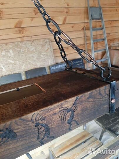 Люстра в стиле лофт