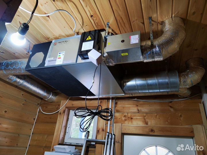 Монтаж вентиляции в частном доме