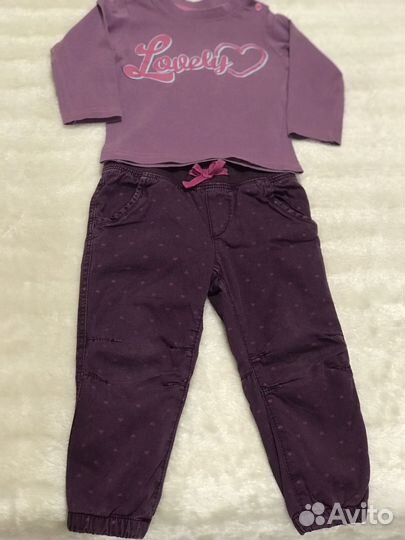 Комплект для девочки 92