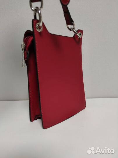 Сумка красная через плечо
