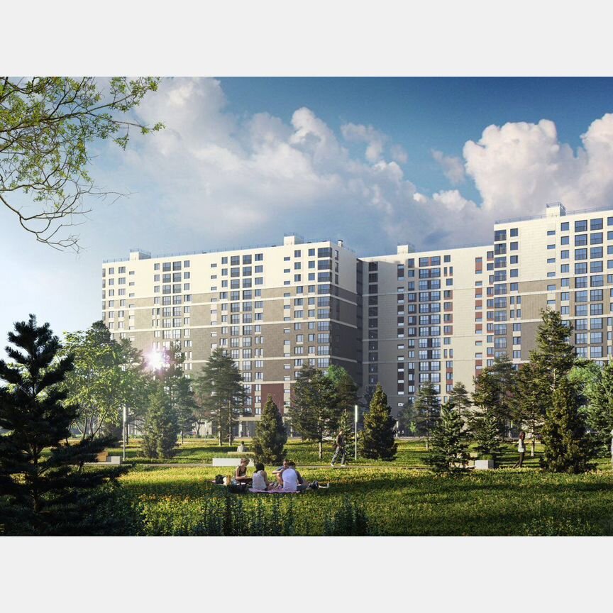 2-к. квартира, 62,4 м², 16/17 эт.