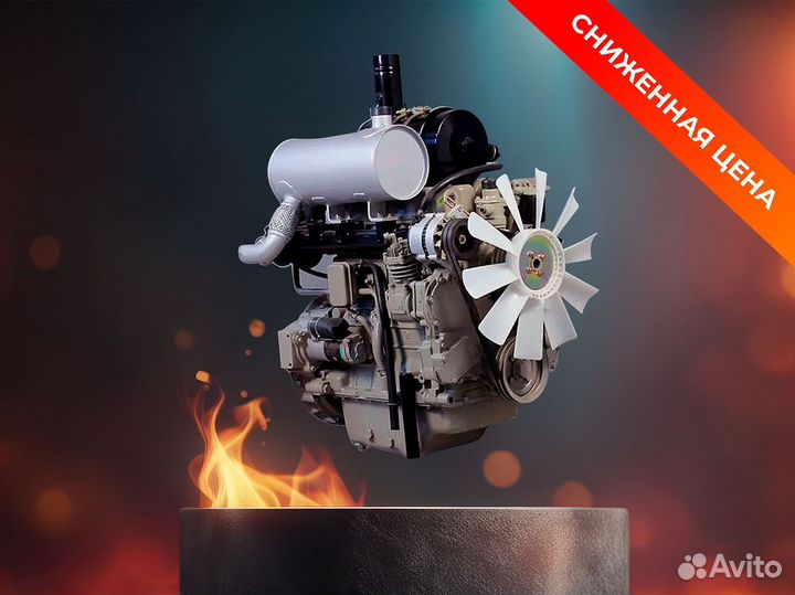 Двигатель huafeng dongli 4rmazg 83-85 kW