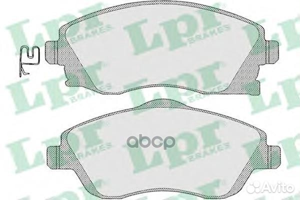 05P1004 Колодки тормозные opel corsa C 01/tigr