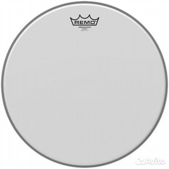 Remo BA-0108-00 Batter, Ambassador пластик