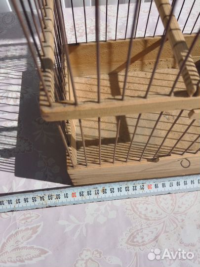 Клетка для птички дерево