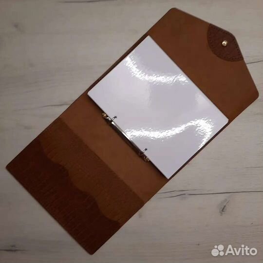 Кожаный блокнот (планер, ежедневник)
