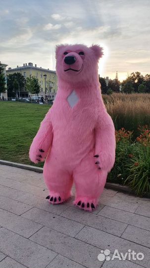 Костюм надувного медведя 2,6 метра