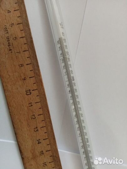 Термометр лабораторный +350 С со шлифом 14