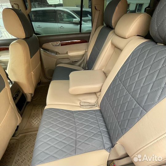 Авточехлы из экокожи toyota land cruiser prado