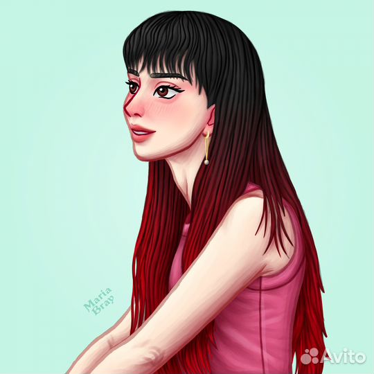 Digital арт, портрет, иллюстрация на заказ