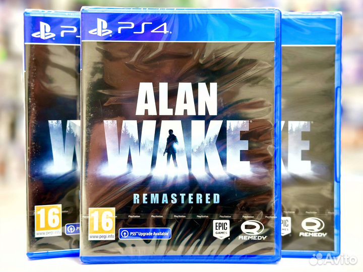 Alan Wake Remastered (PS4) NEW