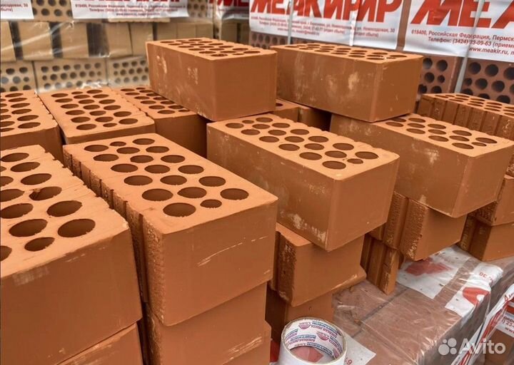 Кирпич рядовой красный