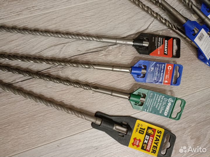 Буры по бетону